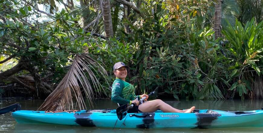 Damas mangroves Kayak