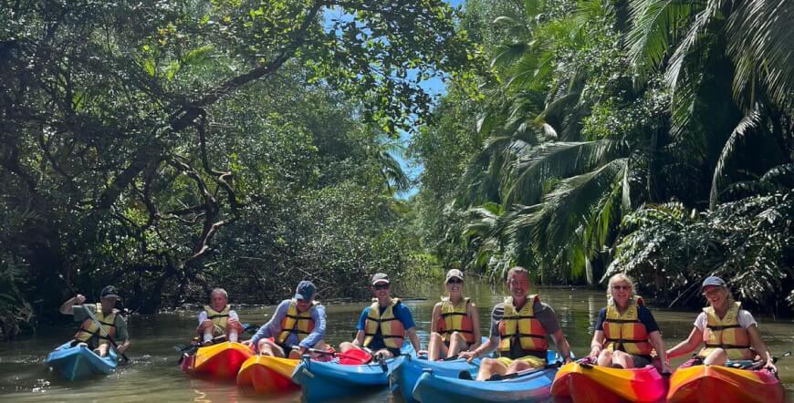 Damas mangroves Kayak